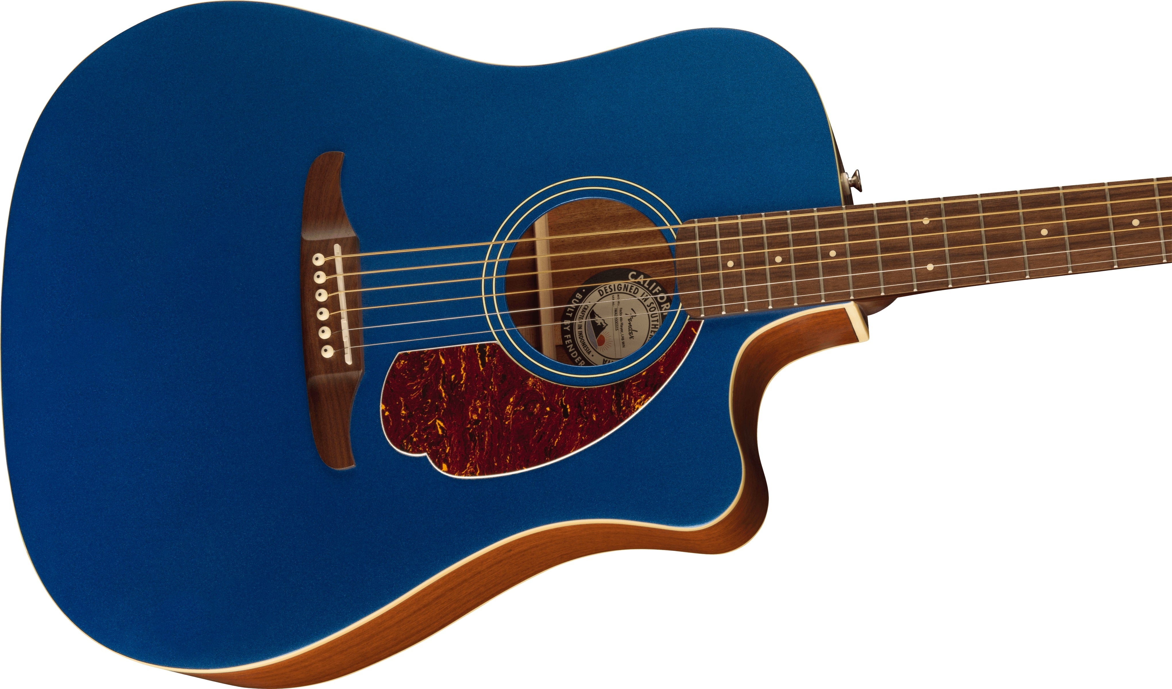 FENDER REDONDO PLAYER LAKE PLACID BLUE TORT.PICKGUARD