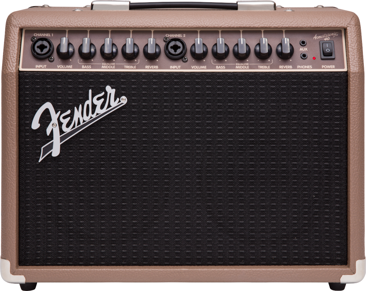 COMBO FENDER ACOUSTASONIC 40 120V, Amplificador Guitarra