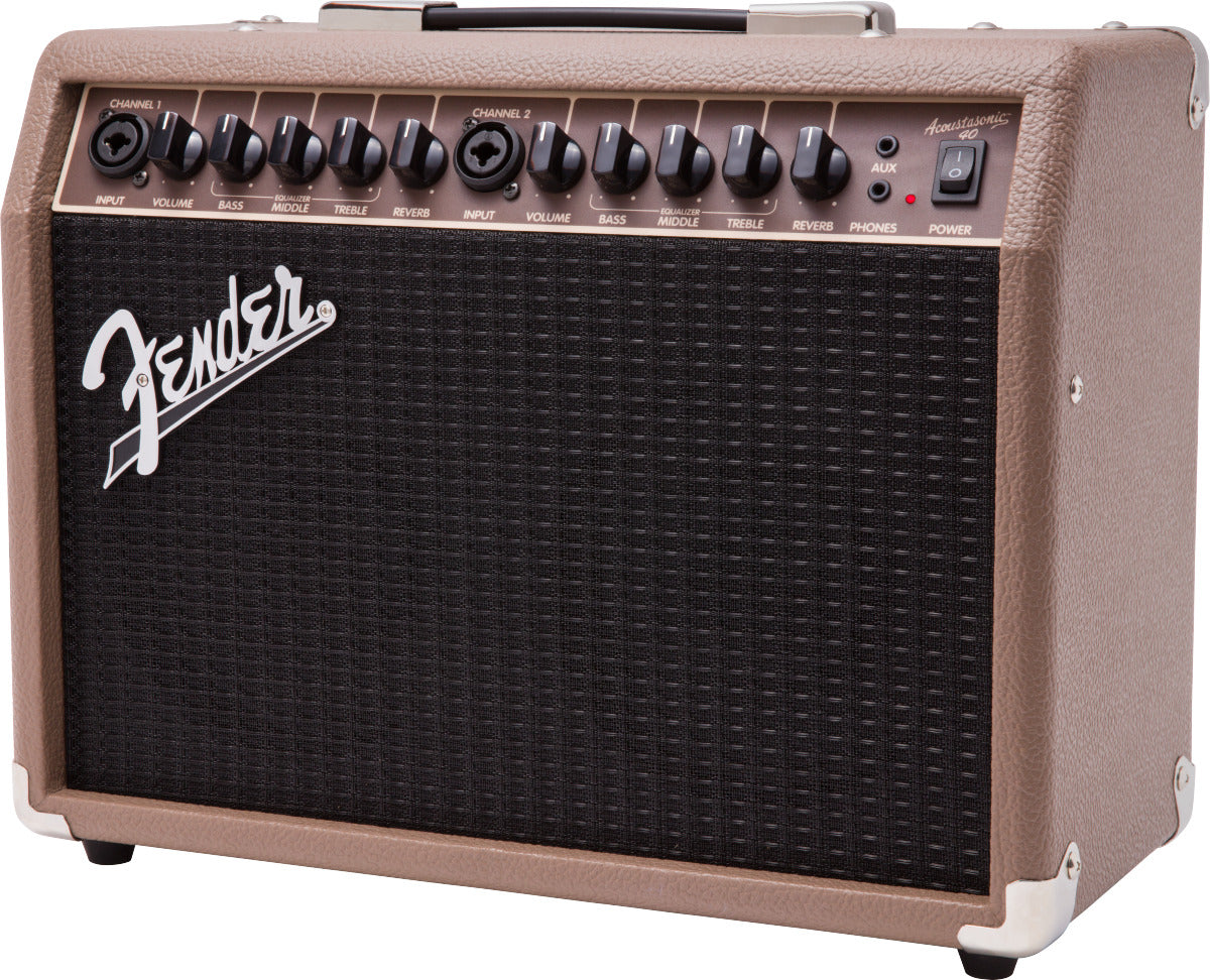 COMBO FENDER ACOUSTASONIC 40 120V, Amplificador Guitarra