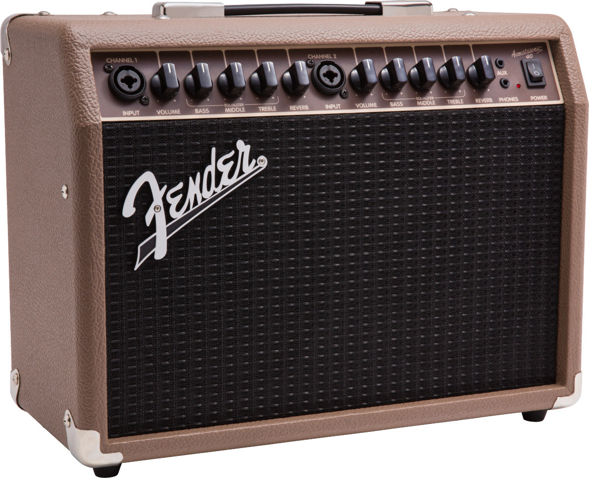 COMBO FENDER ACOUSTASONIC 40 120V, Amplificador Guitarra