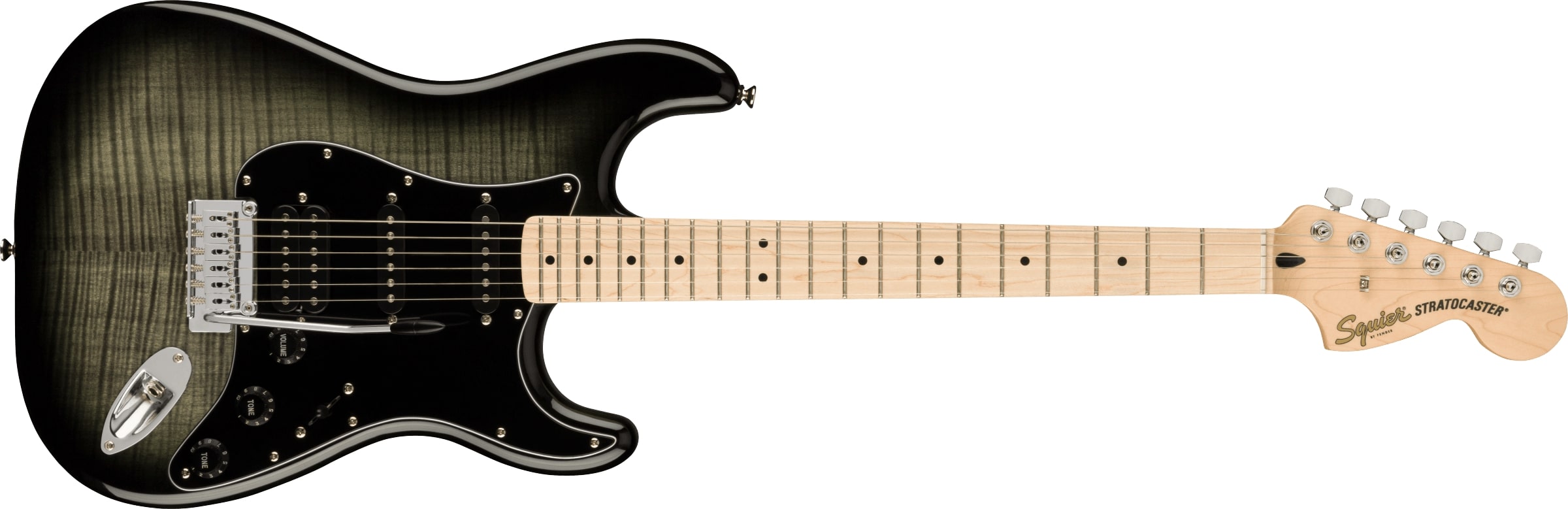 SQUIER AFFINITY SERIES STRATOCASTER HSS BLACK BURST