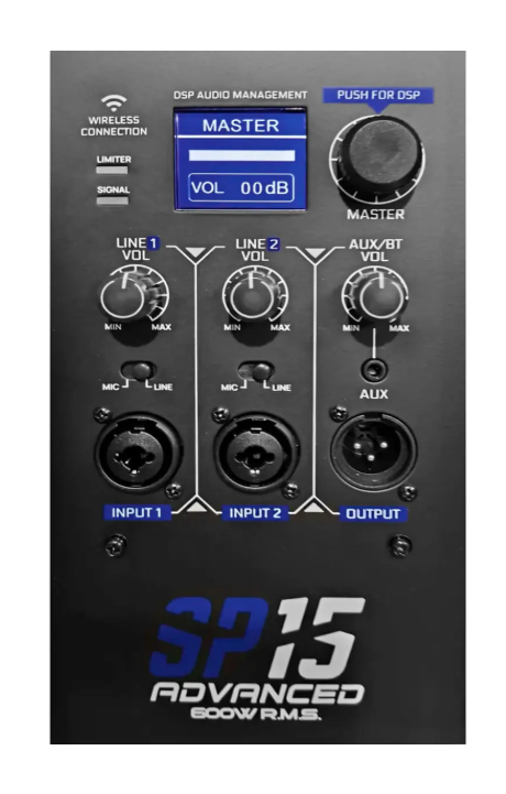 BAFLE ALIEN PRO 15" DE 600W RMS SP15 ADVANCE