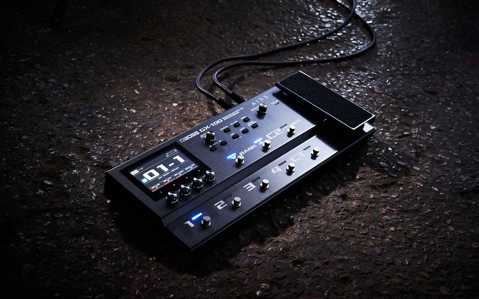 PEDALERA BOSS PROCESADOR DE EFECTOS GUIT/BAJO GX-100