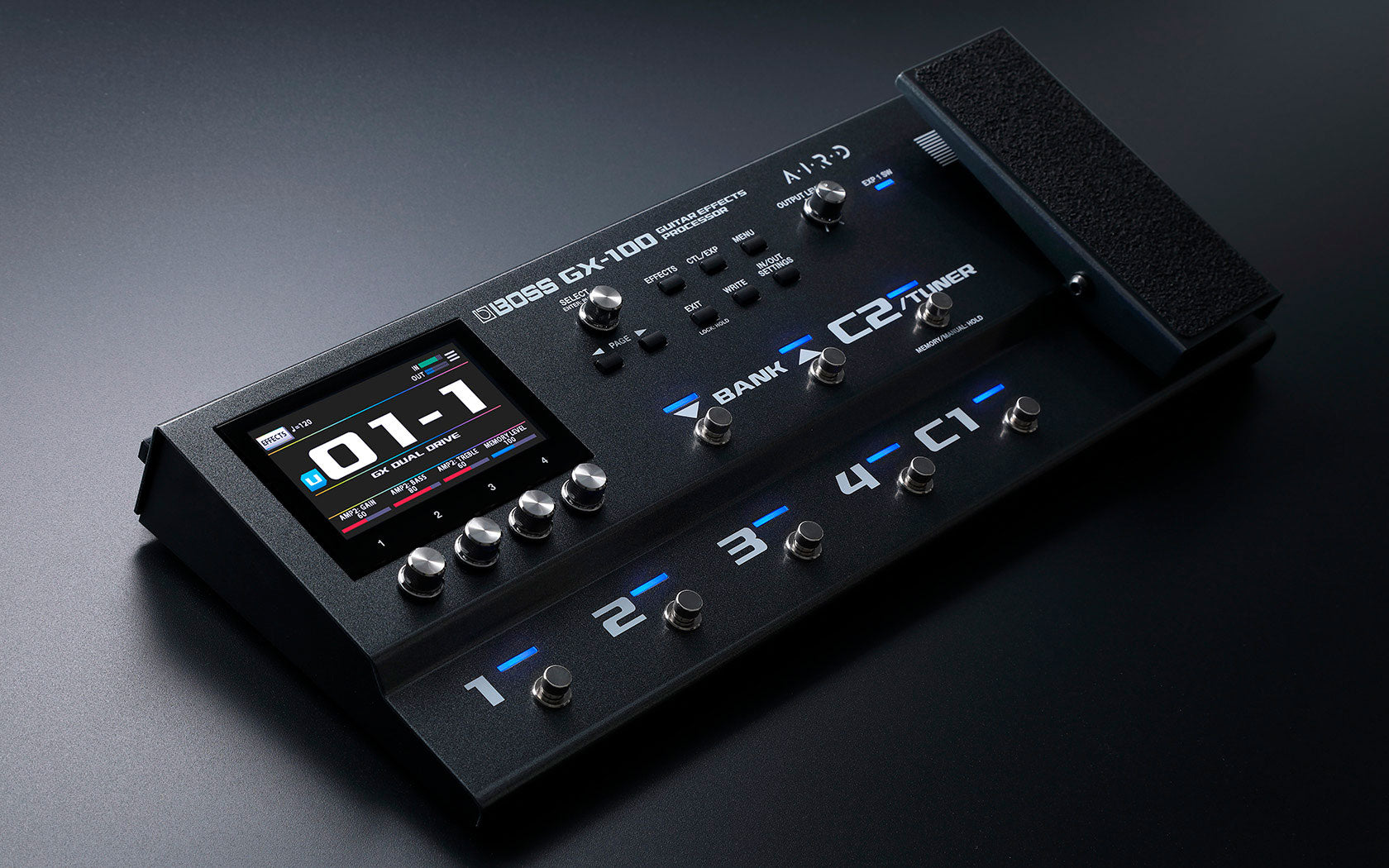 PEDALERA BOSS PROCESADOR DE EFECTOS GUIT/BAJO GX-100
