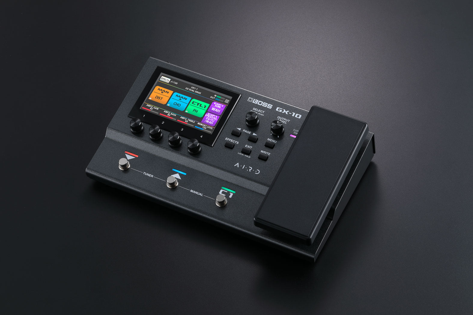 PEDALERA BOSS PROCESADOR DE EFECTOS GUIT/BAJO GX-10