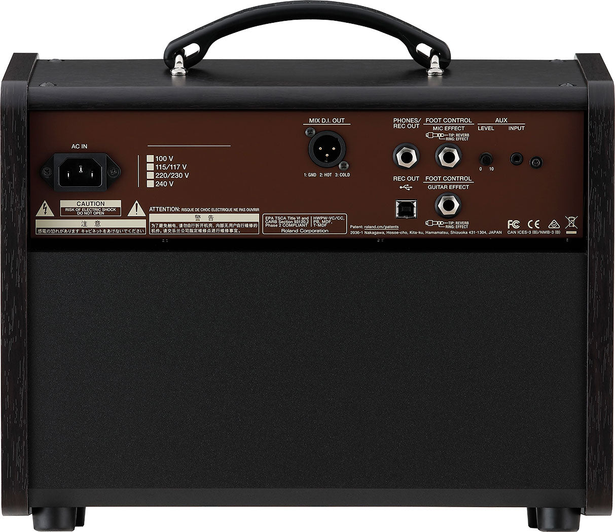 COMBO BOSS ACOUSTIC SINGER LIVE LT, Amplificador