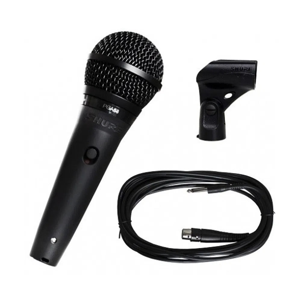 MICRO SHURE PAQ P/VOZ C/PEDESTAL PGA58-BTS, Microfonos