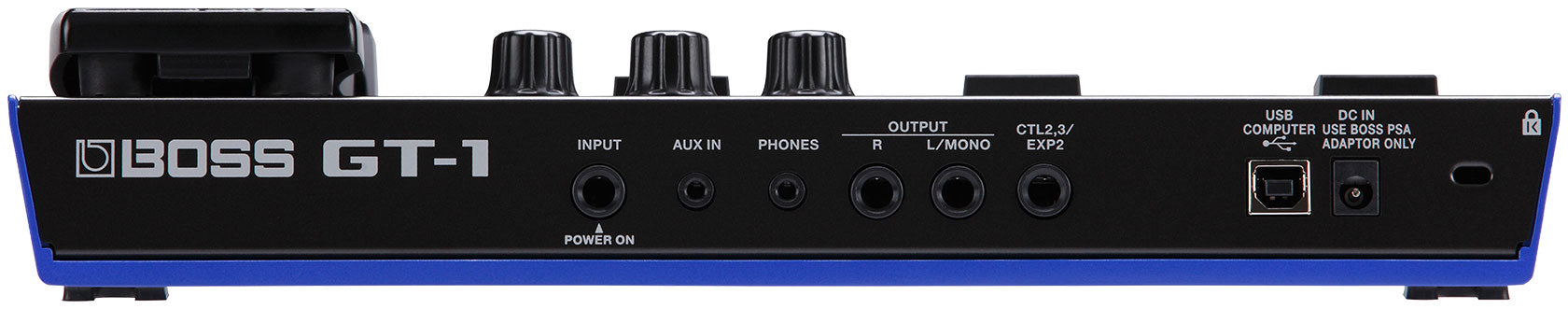 GT-1 BOSS MULTIEFECTOS, Pedal