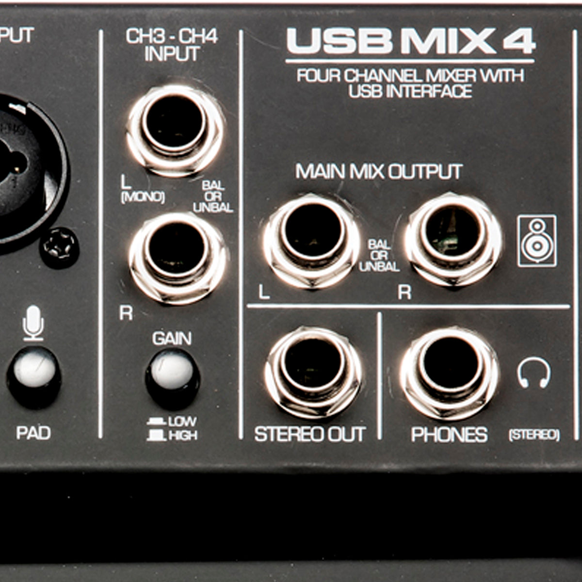 INTERFAZ A.R.T. 4 CANALES MOD. USB MIX4