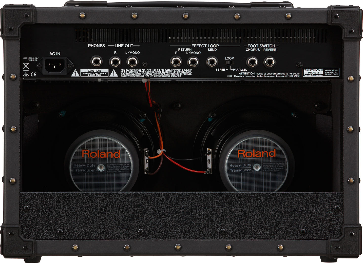 COMBO ROLAND JAZZ CHORUS 2x6.5" 30W, Amplificador