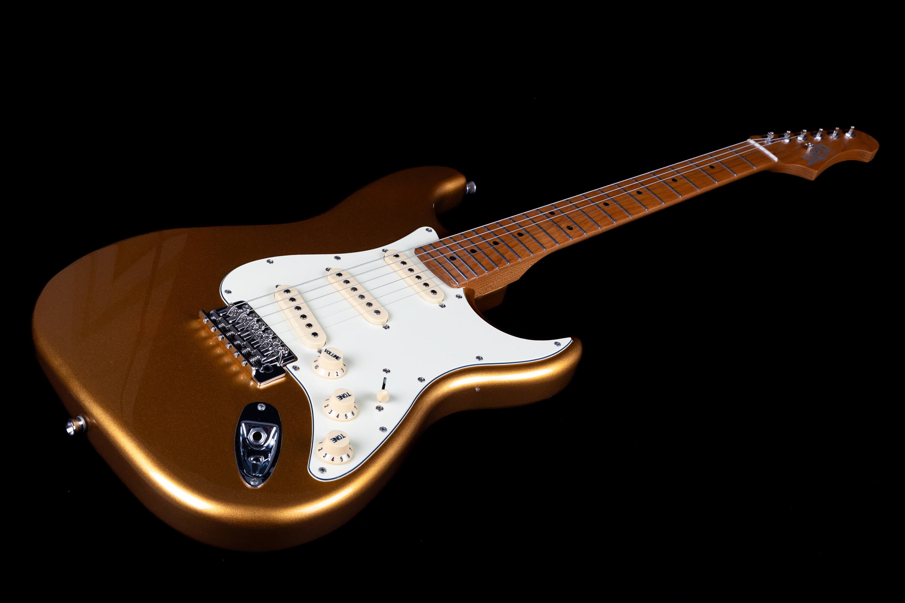 JET GUITARS STRAT. SSS GOLD JS300GLD, Guitarra Eléctrica