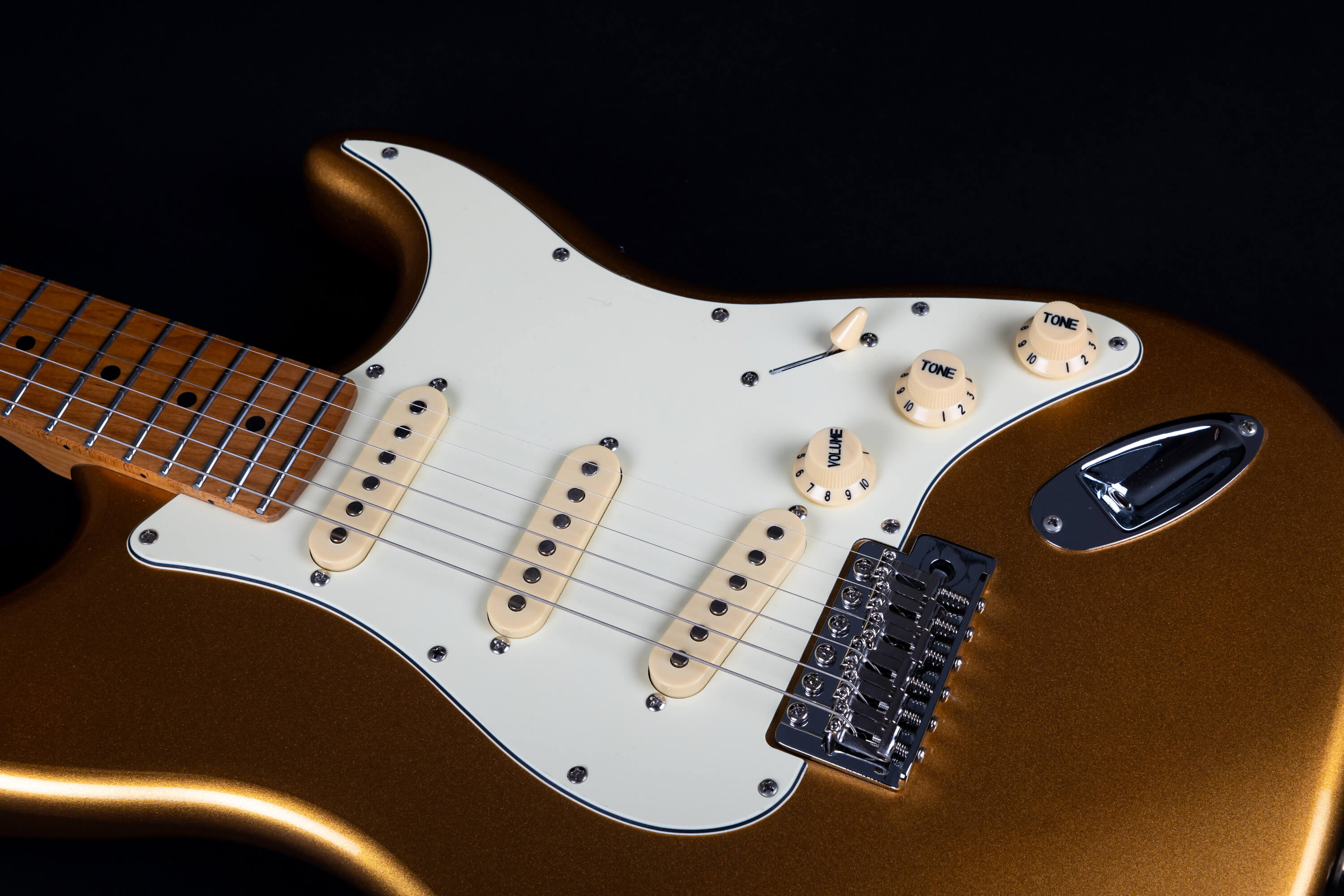 JET GUITARS STRAT. SSS GOLD JS300GLD, Guitarra Eléctrica