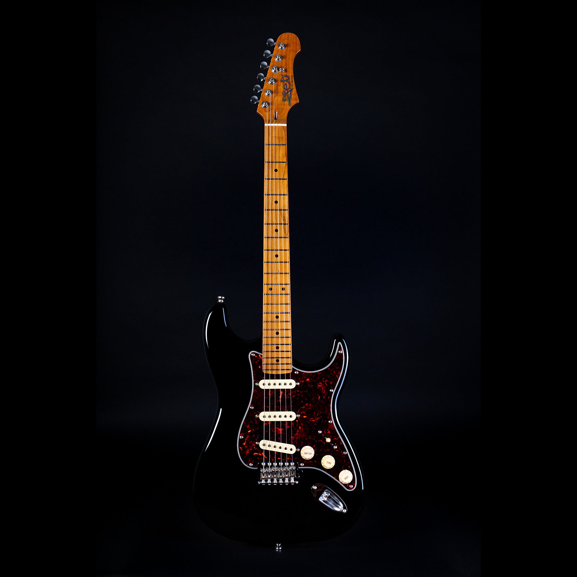 JET GUITARS STRAT. SSS BLACK JS300BAC, Guitarra Eléctrica