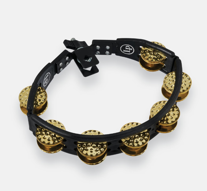 PANDERO LP ''CYCLOPS'', MONTABLE, LATON TROQUELADO NEGRO
