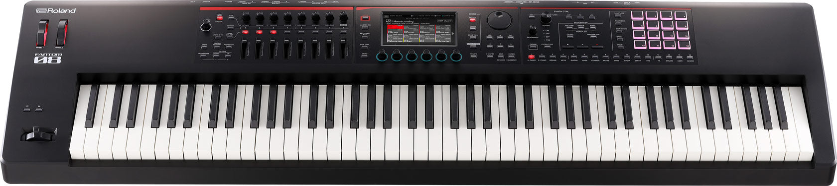 TECLADO SINTETIZADOR ROLAND FANTOM-08