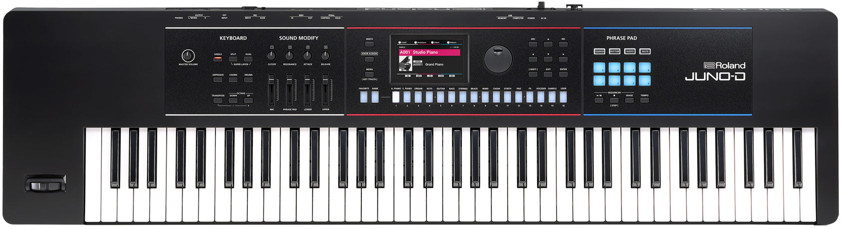 TECLADO SINTETIZADOR ROLAND JUNO-D7