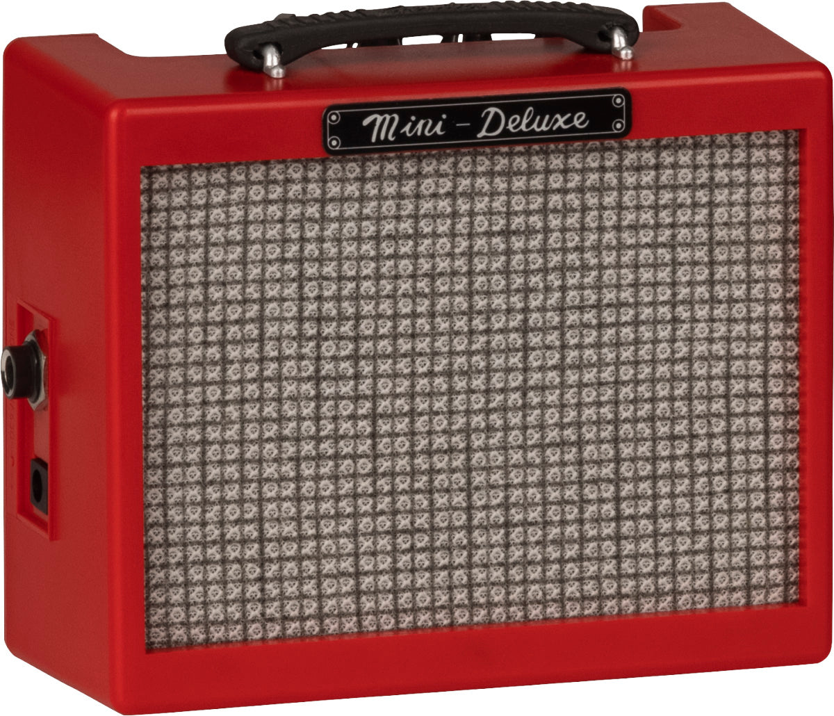 Combo Fender Mini Deluxe Amp Red, Amplificador