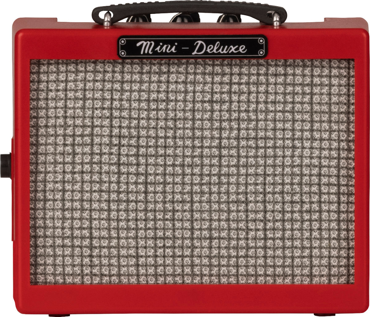 Combo Fender Mini Deluxe Amp Red, Amplificador