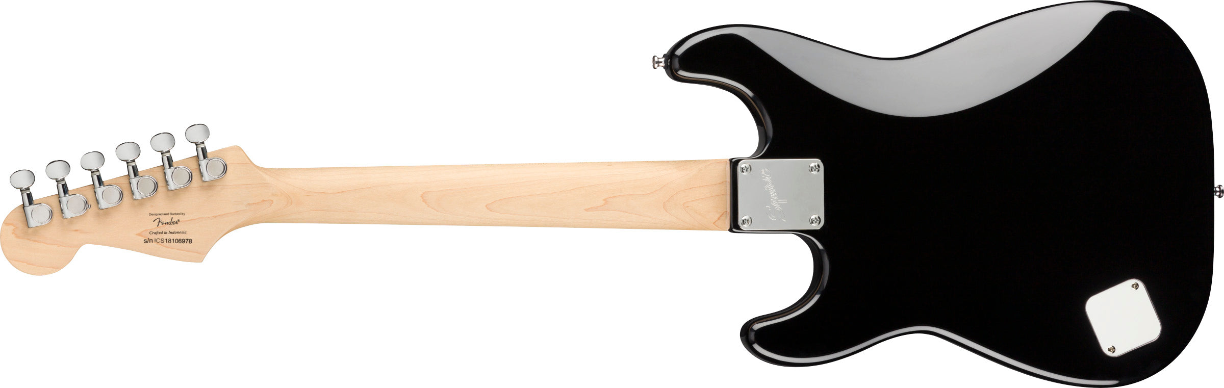 Mini Stratocaster®, Laurel Fingerboard, Black, Guitarra Eléctrica