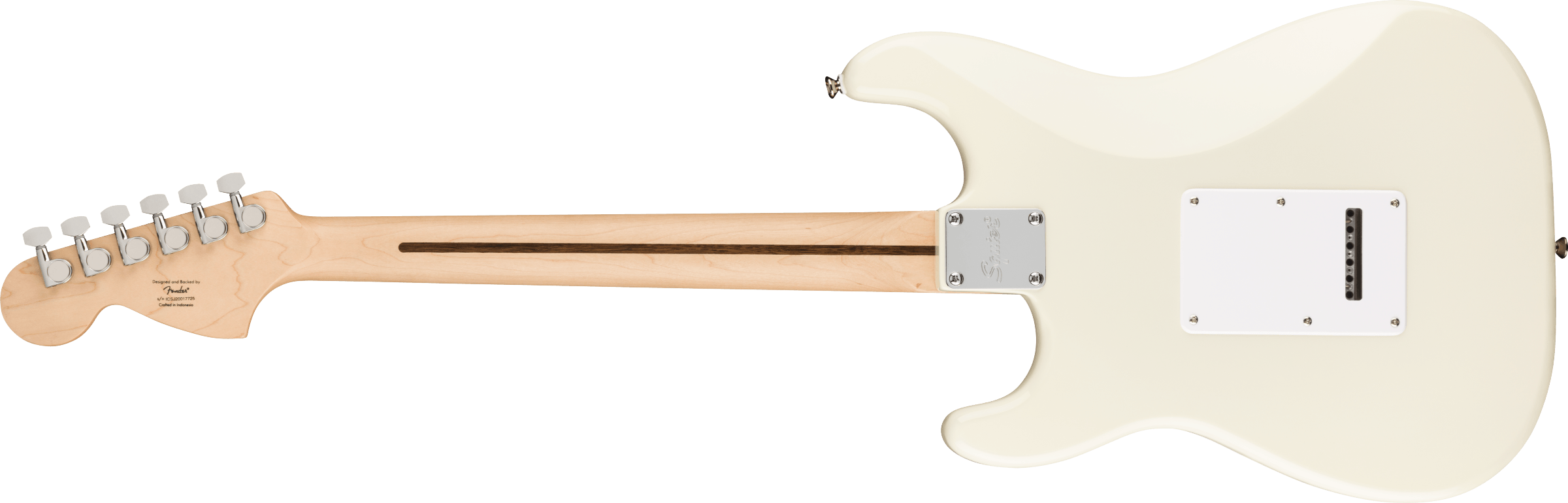 Affinity Series™ Stratocaster®, Maple Fingerboard, White Pickguard, Olympic White,Guitarra Eléctrica