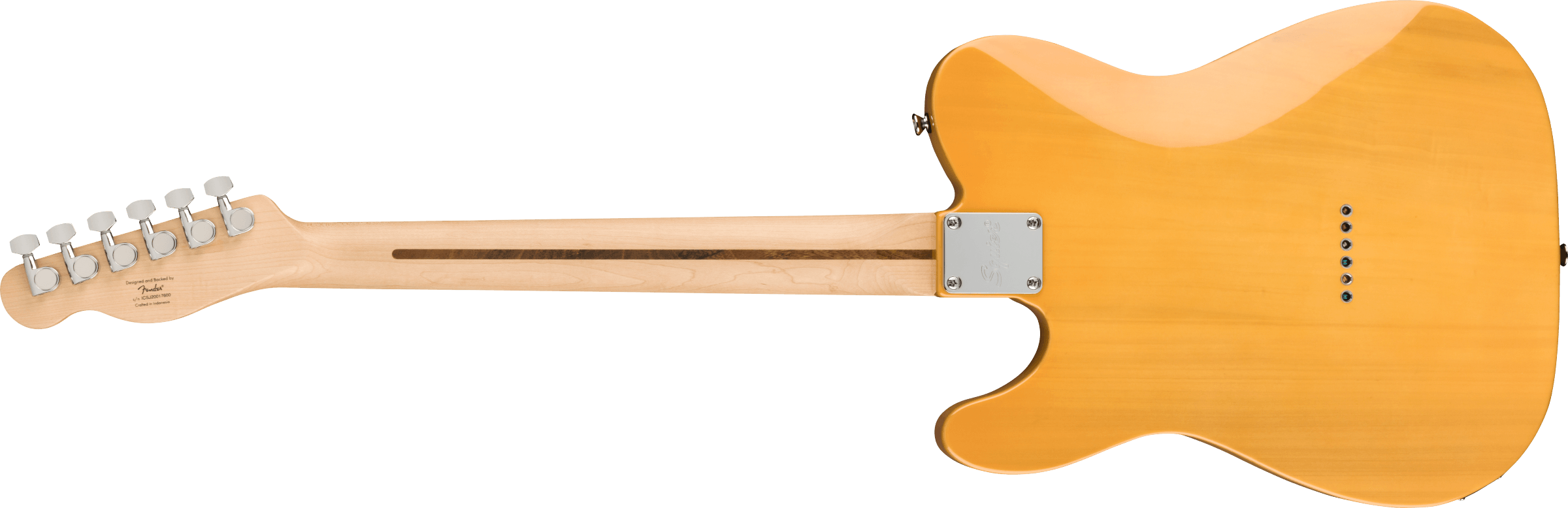 Affinity Series™ Telecaster®, Maple Fingerboard, Black Pickguard, Butterscotch Blonde, Guitarra Eléctrica