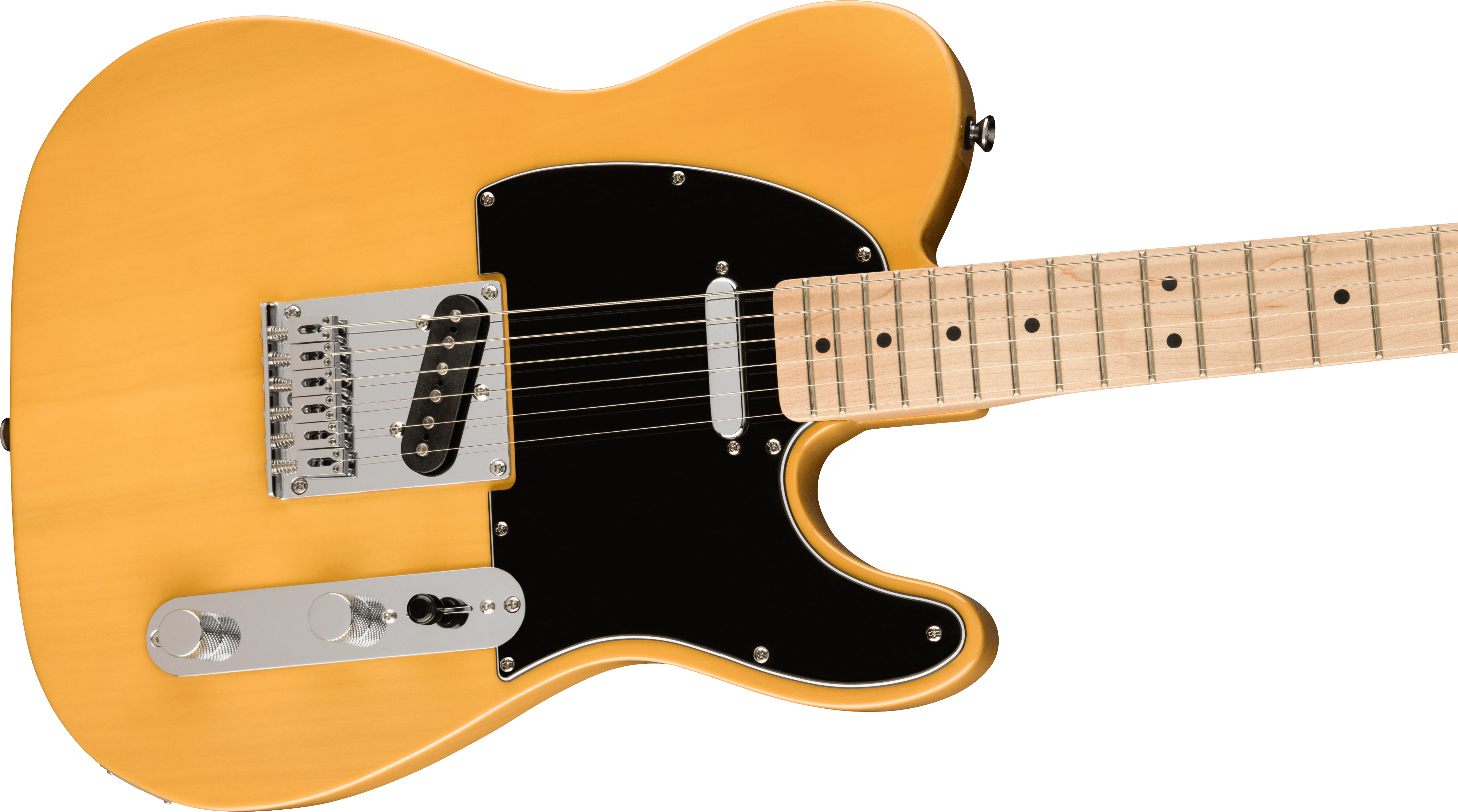 Affinity Series™ Telecaster®, Maple Fingerboard, Black Pickguard, Butterscotch Blonde, Guitarra Eléctrica