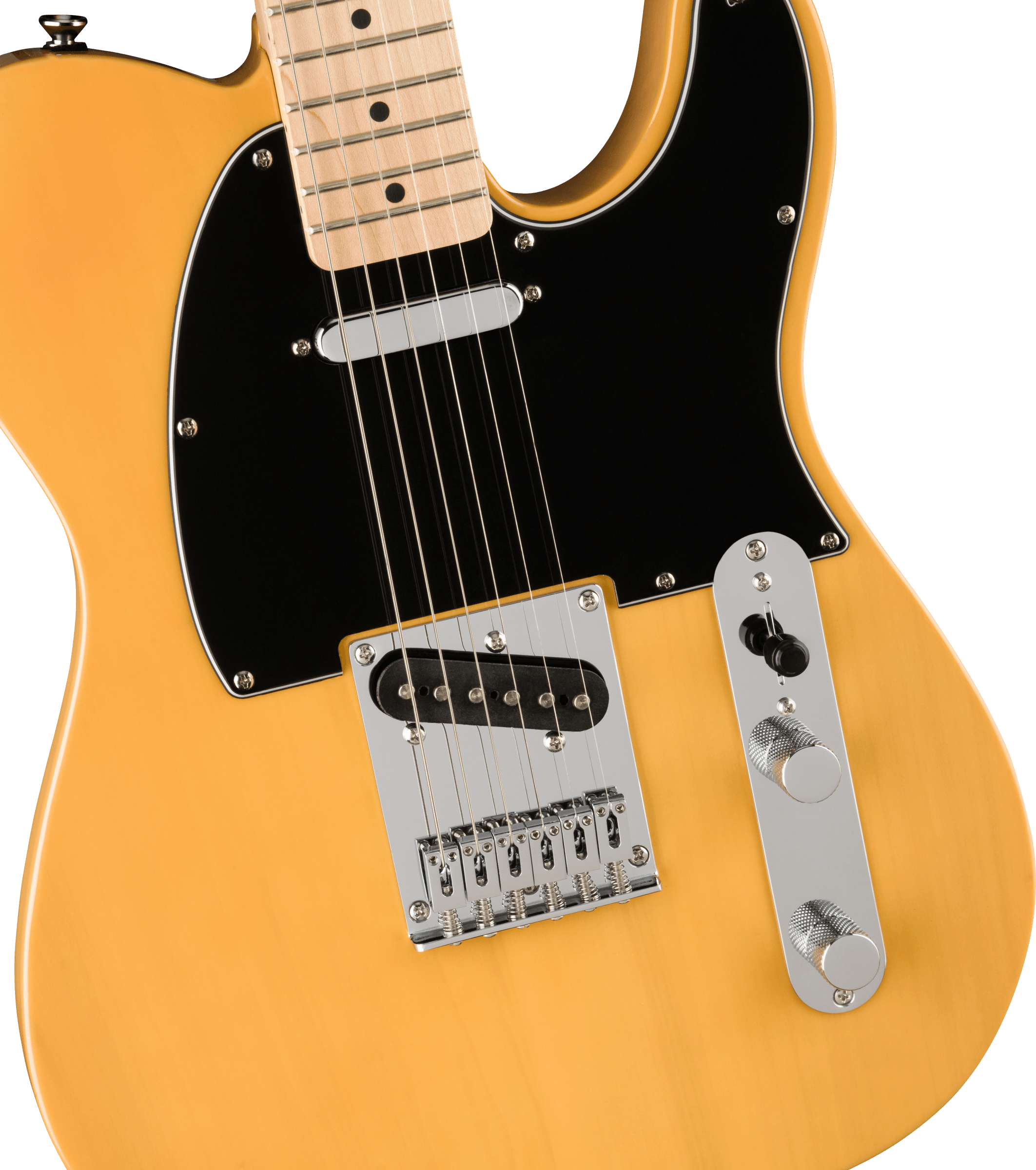 Affinity Series™ Telecaster®, Maple Fingerboard, Black Pickguard, Butterscotch Blonde, Guitarra Eléctrica