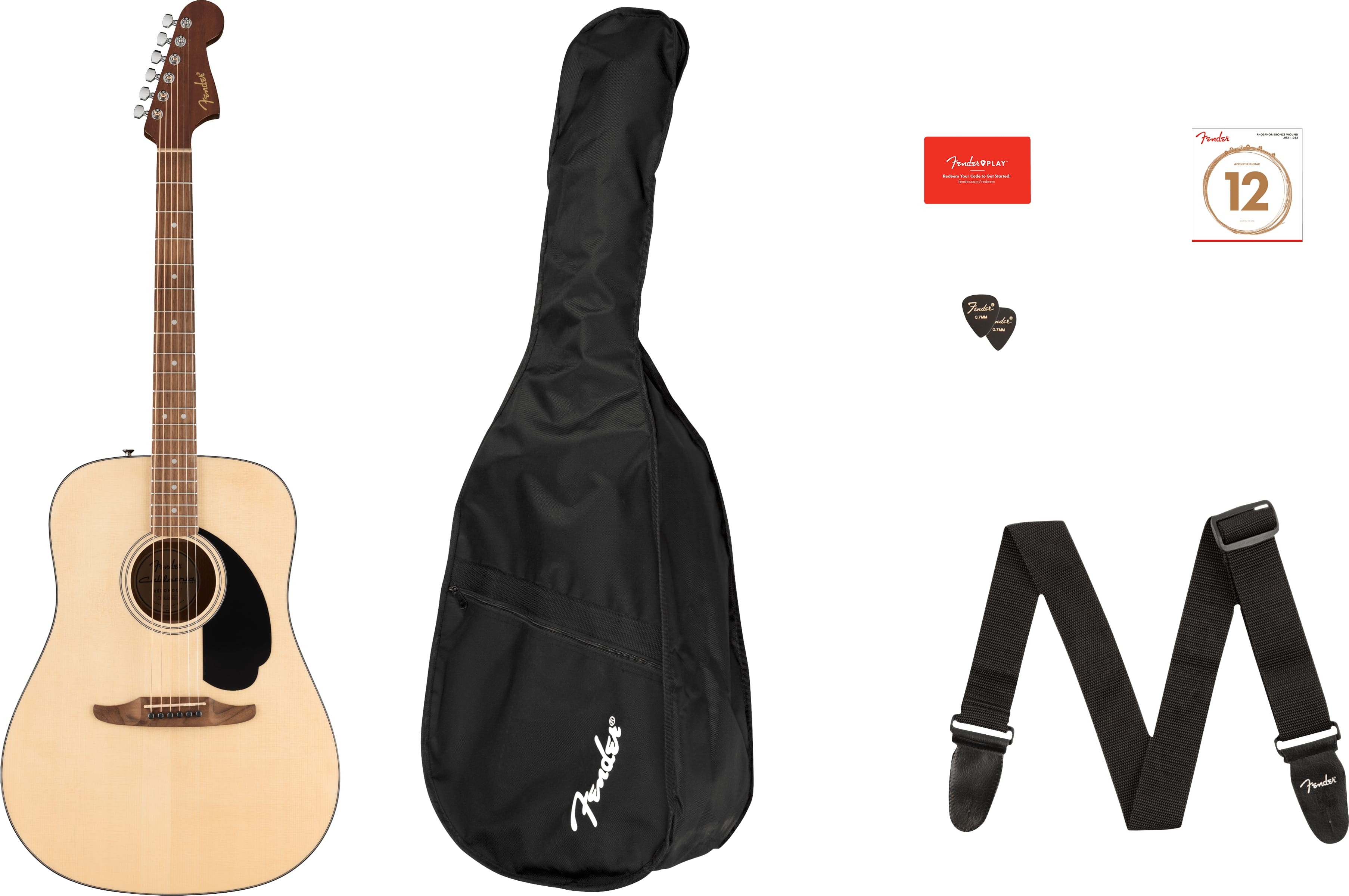 FENDER PACK CALIFORNIA STD REDONDO NATURAL