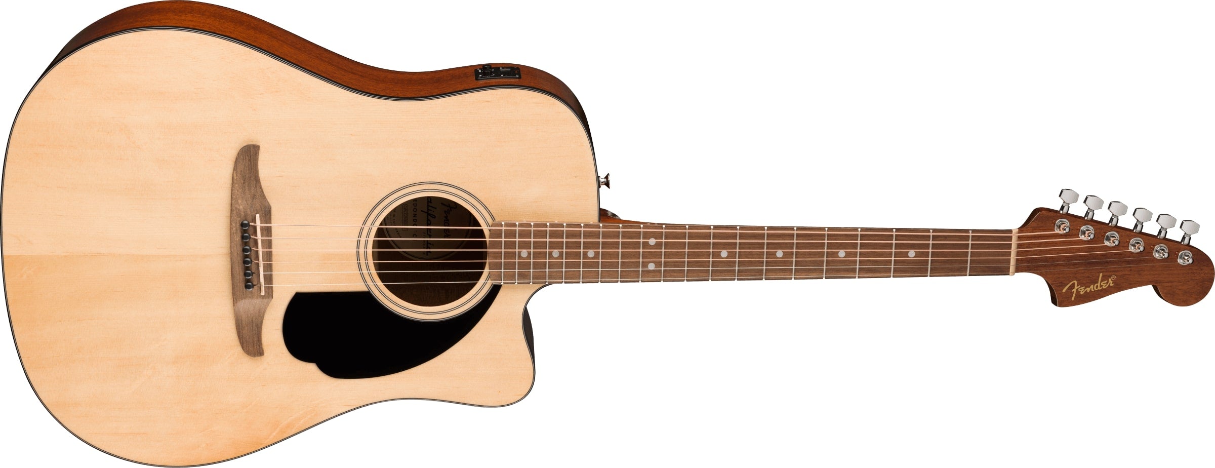 FENDER CALIFORNIA STD REDONDO NATURAL CE