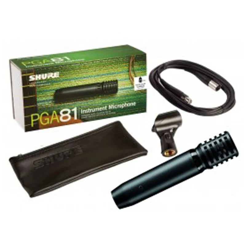 Micrófono Shure Pga81 Xlr Condensador para Instrumentos