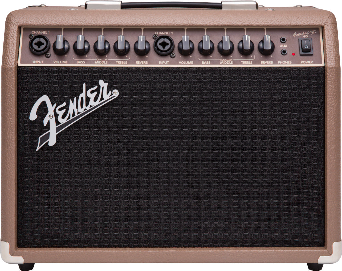 COMBO FENDER ACOUSTASONIC 40 120V, Amplificador Guitarra