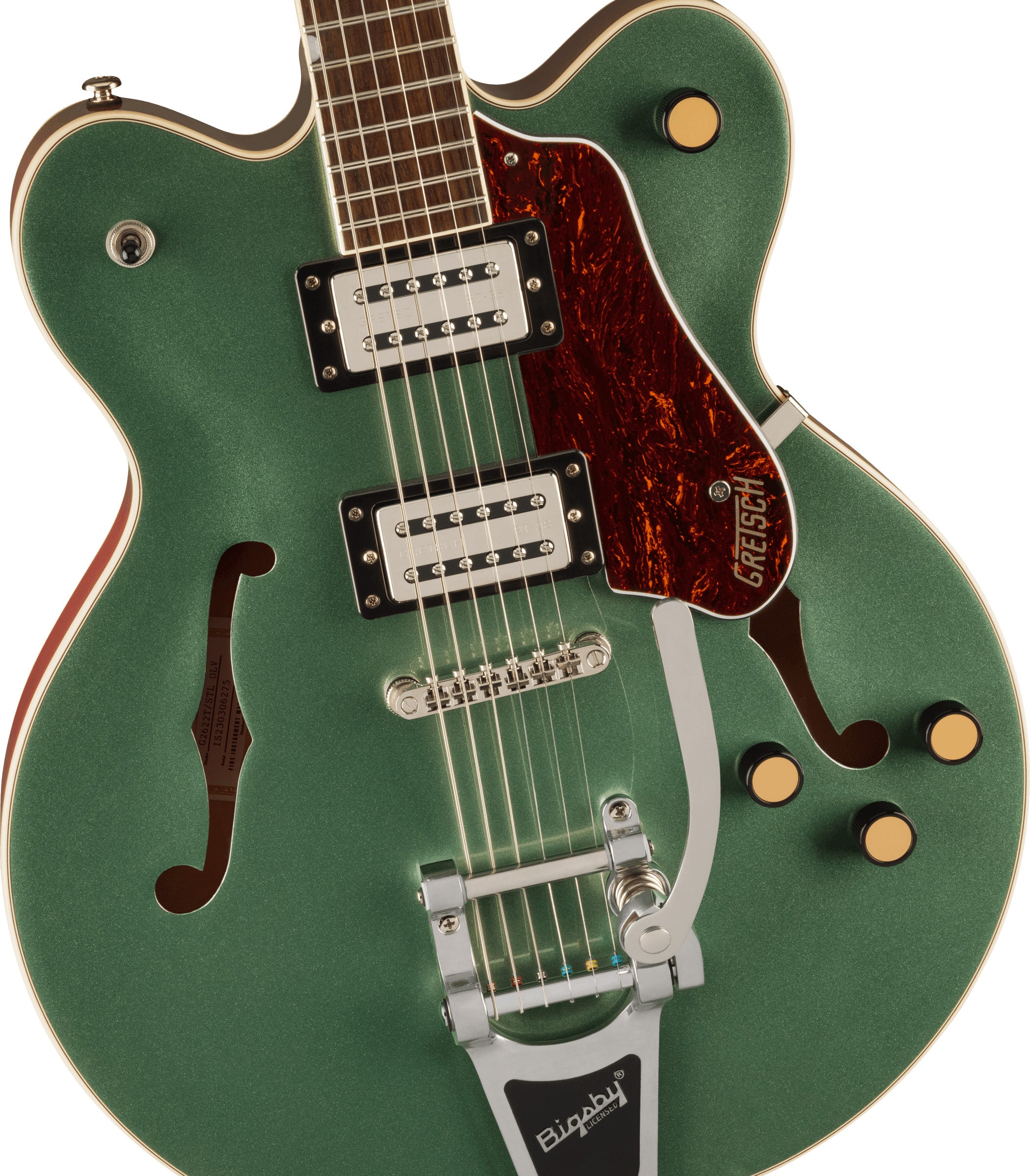 GRETSCH G2622T STREAMLINERW/ BIGSBY STEEL OLIVE, Guitarra Eléctrica