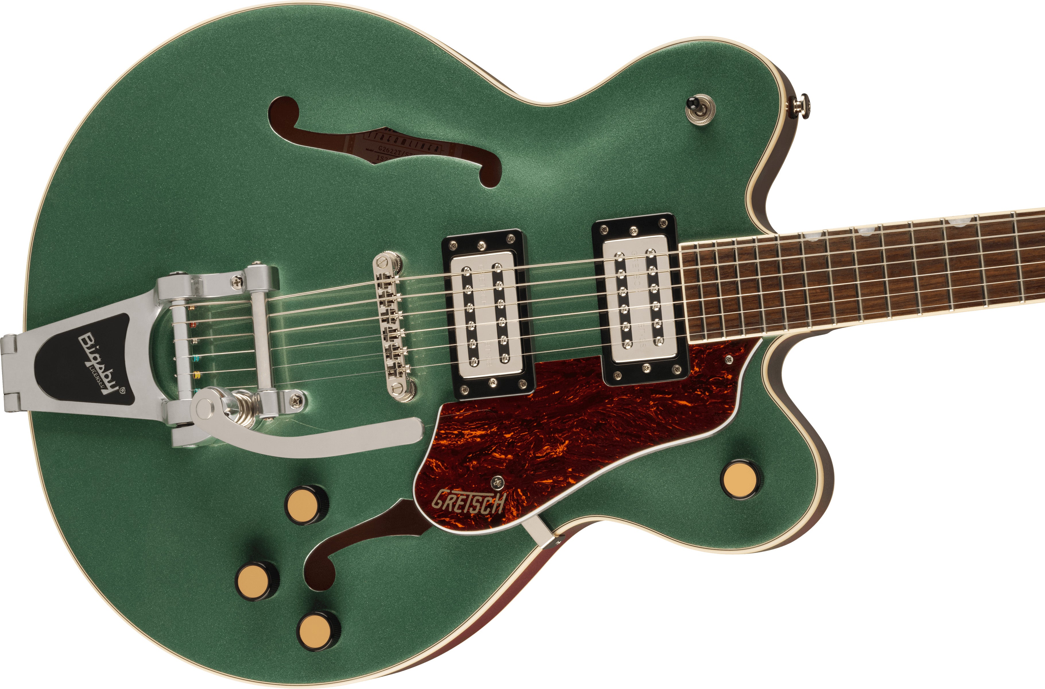 GRETSCH G2622T STREAMLINERW/ BIGSBY STEEL OLIVE, Guitarra Eléctrica