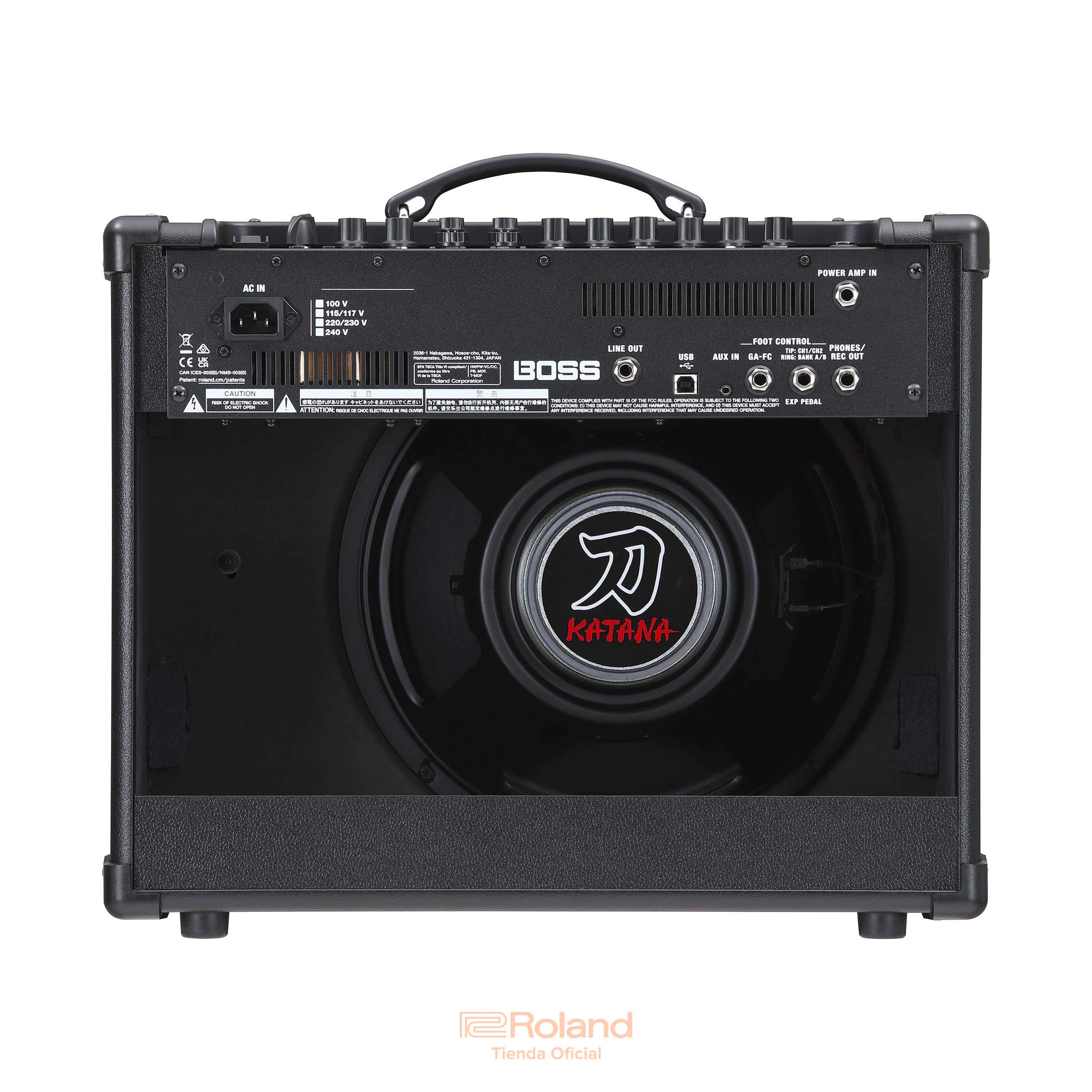 Combo BOSS Katana Ktn50 2Ex 50W, Amplificador