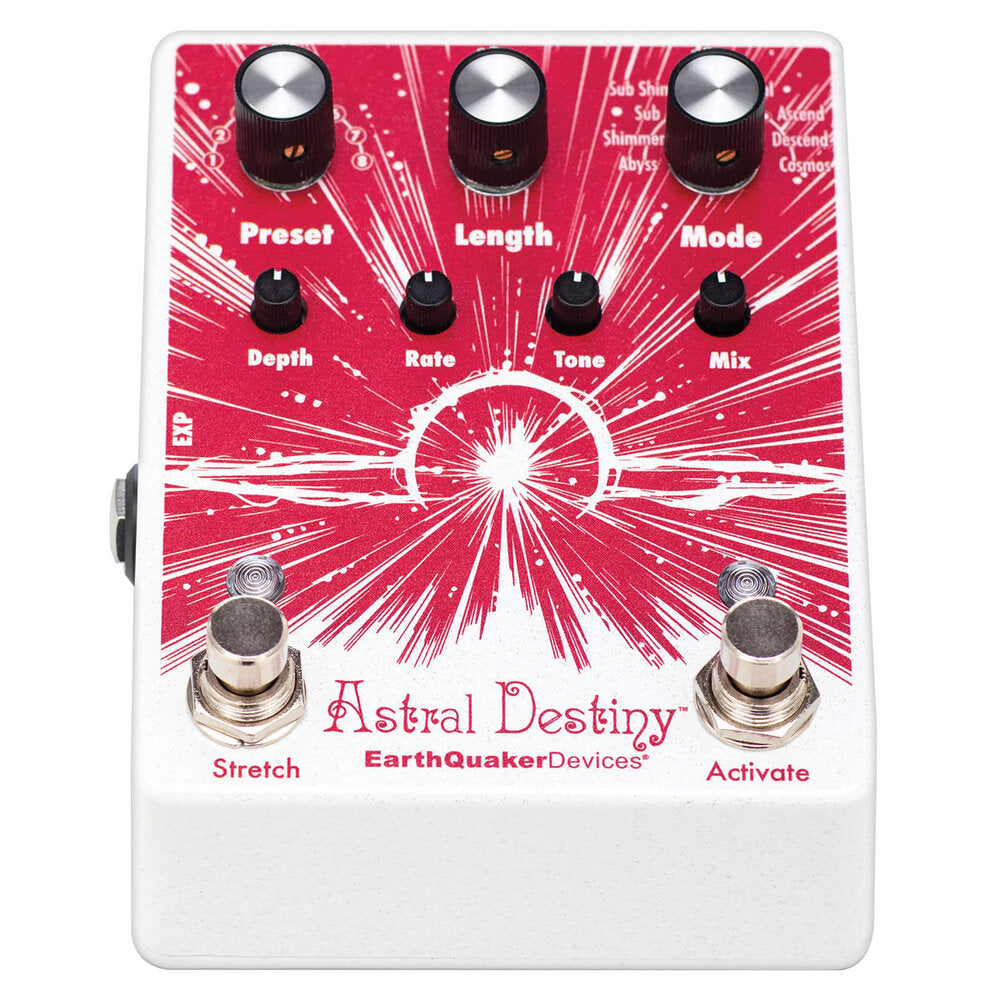 Pedal Earthquaker Astral Destiny Octal Octave Reverb Odyssey