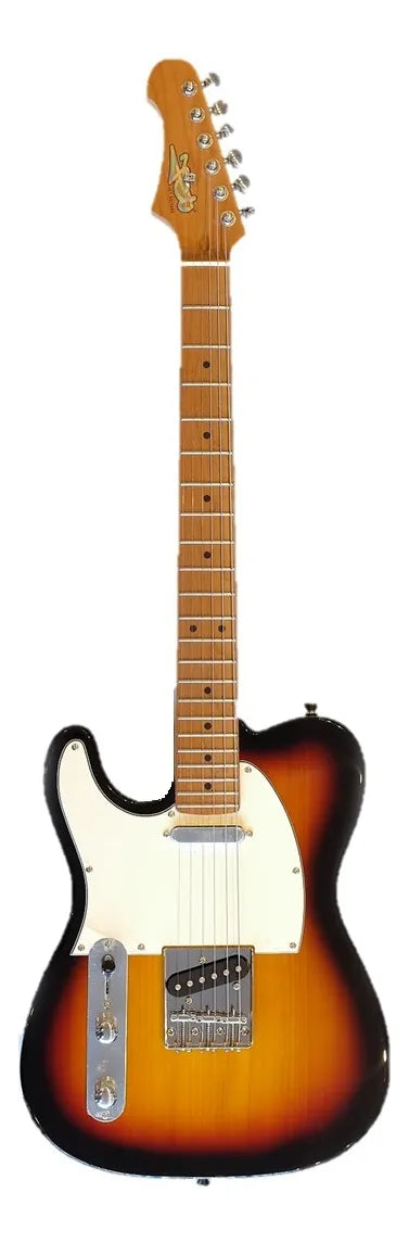 JET GUITARS TELE. ZURDA SUNBURST JT300LHSNB, Guitarra Eléctrica