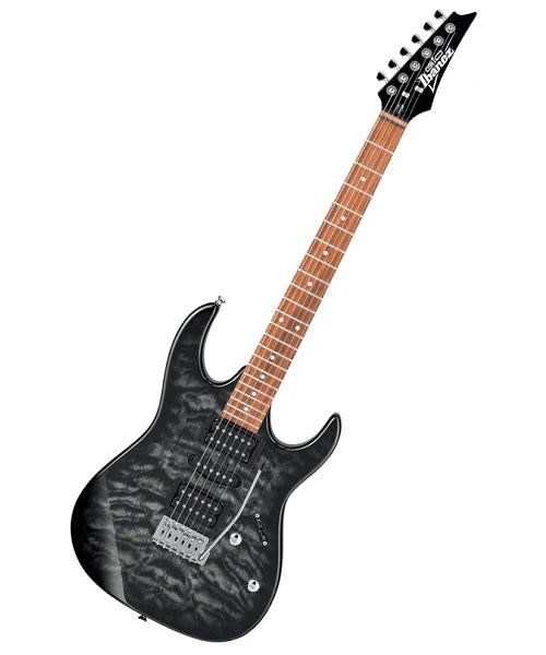 IBANEZ - GRX70QA-TKS - "RX" NEGRA TRANSP SOMBREADO, Guitarra Eléctrica