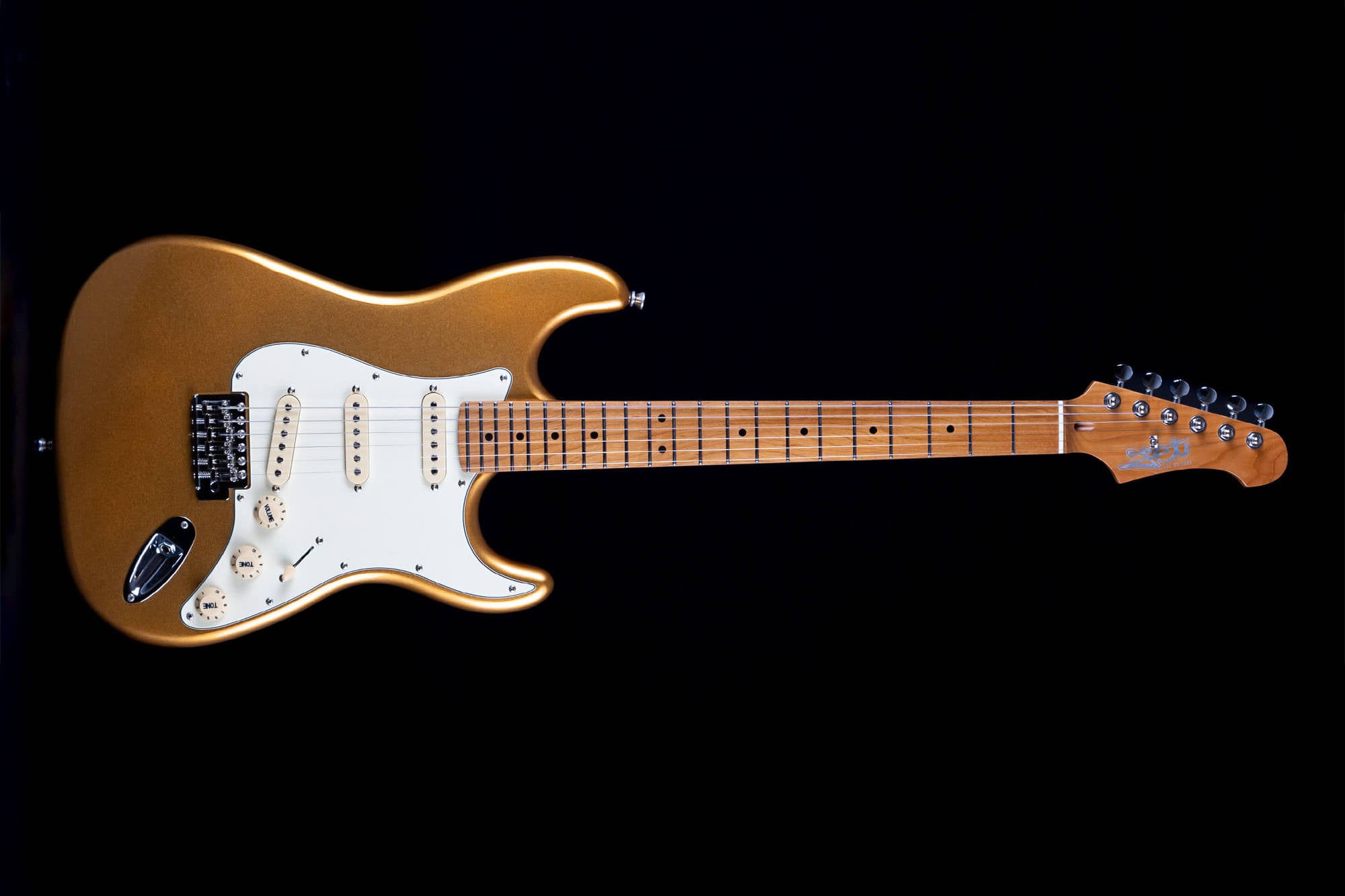 JET GUITARS STRAT. SSS GOLD JS300GLD, Guitarra Eléctrica