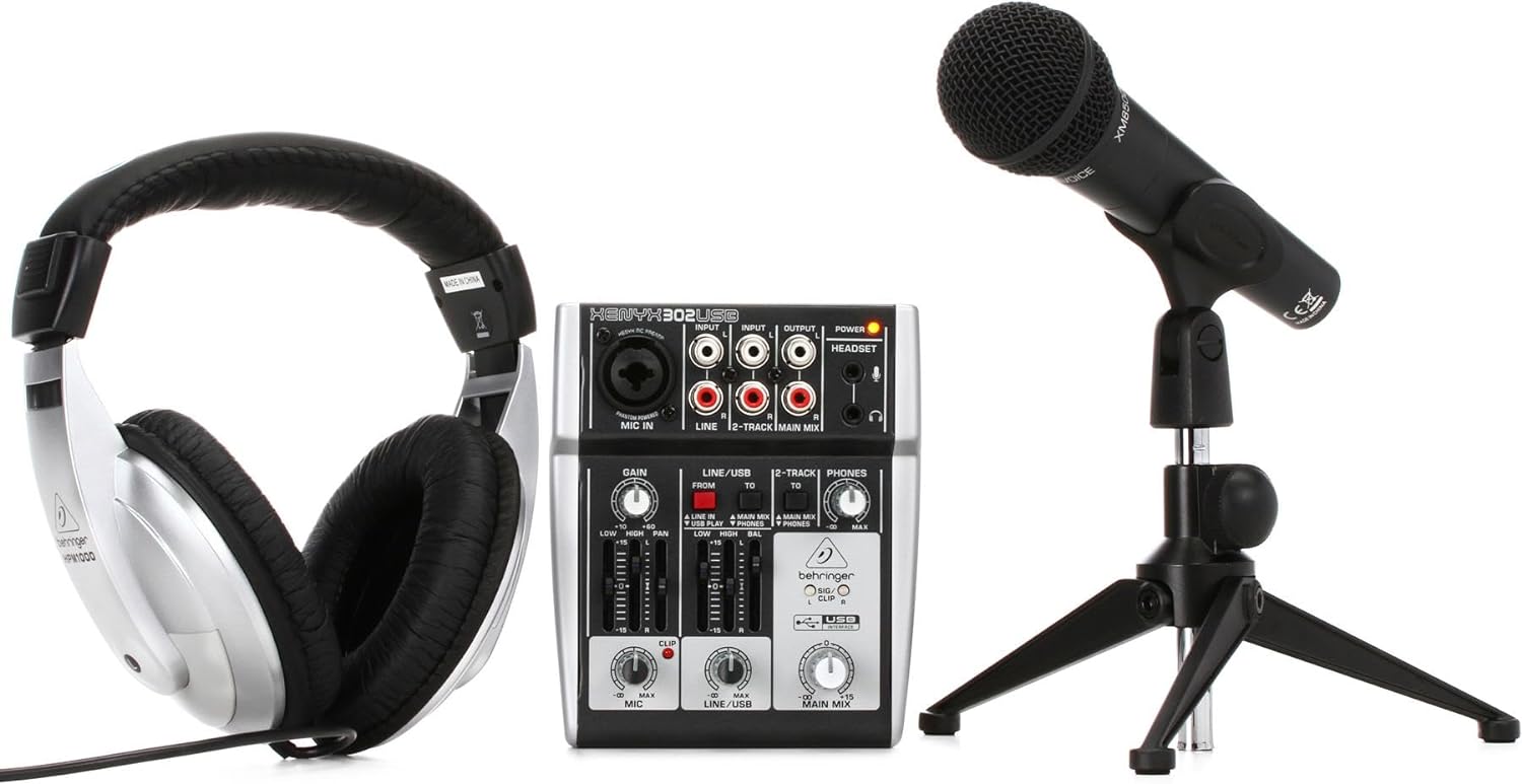 Sistema Behringer Podcastudio 2 Usb