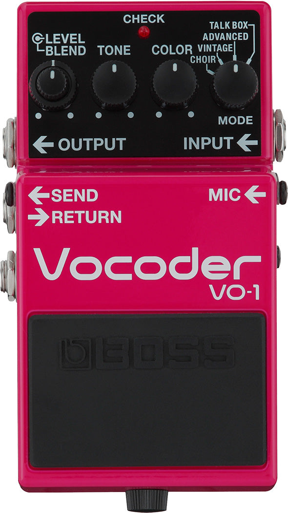 PROCESADOR VOCAL BOSS VOCODER VO-1