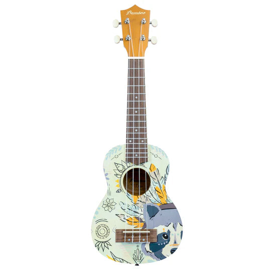 Ukelele Bamboo Boho Soprano C/Funda