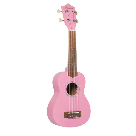 Ukelele Bamboo Sop Est Rosa Claro U-21-Lpk C/Funda