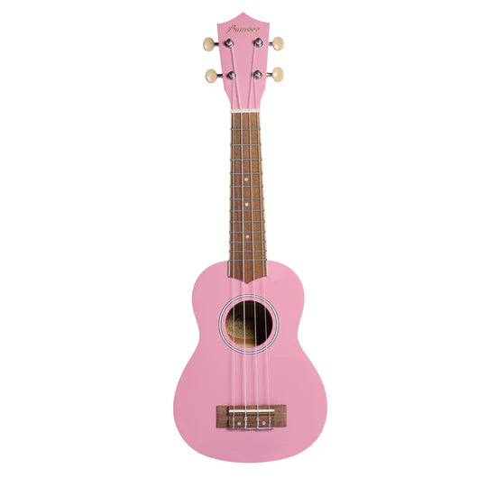 Ukelele Bamboo Sop Est Rosa Claro U-21-Lpk C/Funda