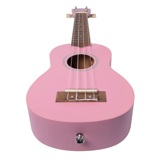 Ukelele Bamboo Sop Est Rosa Claro U-21-Lpk C/Funda