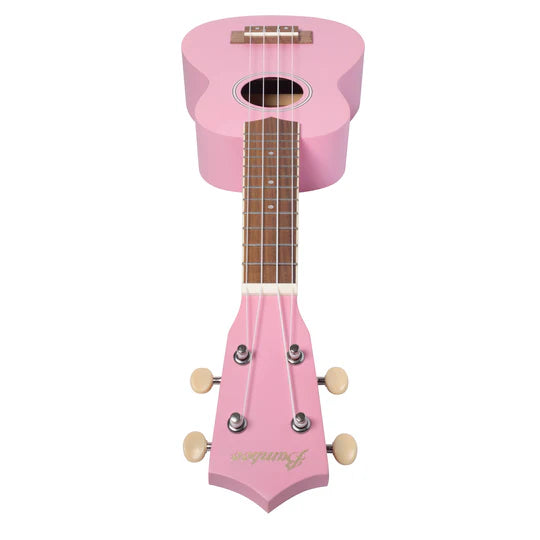 Ukelele Bamboo Sop Est Rosa Claro U-21-Lpk C/Funda