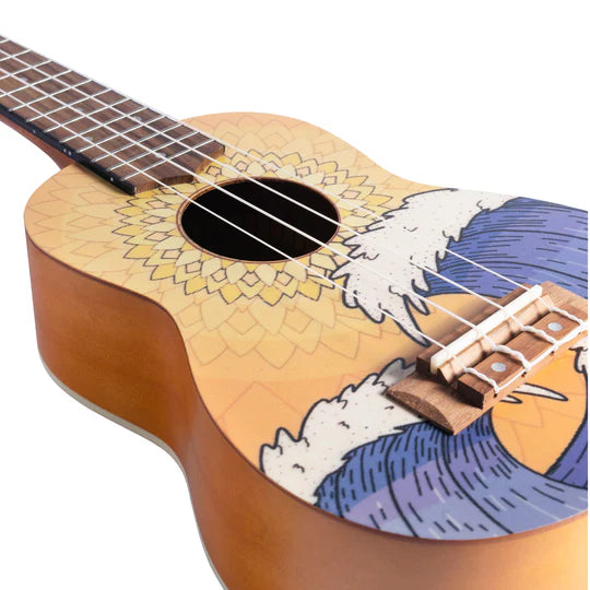 Ukelele Bamboo Wave Soprano C/Funda